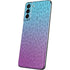 Cheetah Print Purple and Blue Galaxy S21 Plus 5G Skin